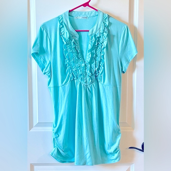 Maurice’s Ruffled Top - Picture 1 of 7